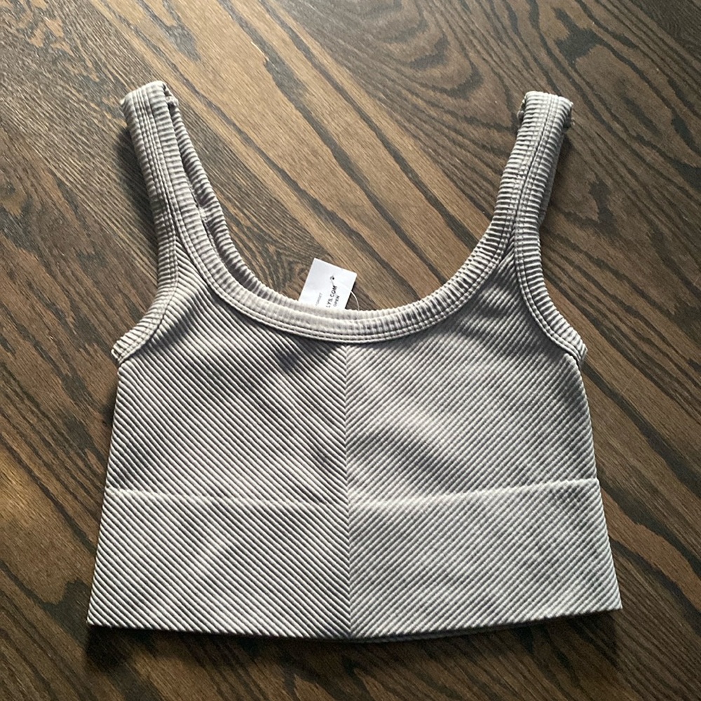 Full Tilt Gray Tank Top